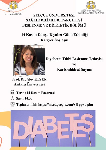14 Kasım Dünya Diyabet Günü Etkinliği Kariyer Söyleşisi
